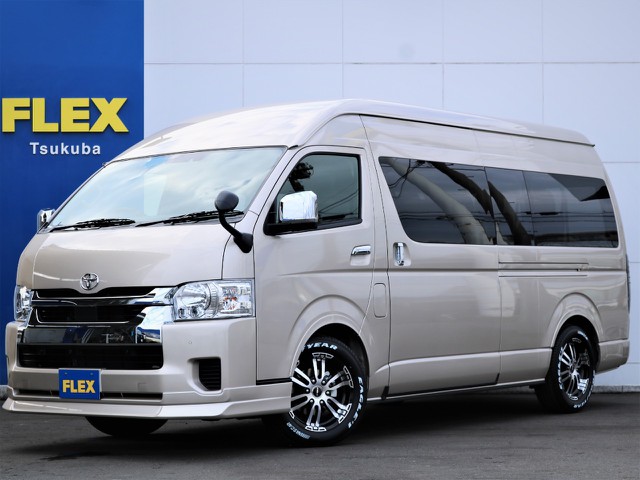 新車ハイエースグランドキャビン４ＷＤガソリン！カスタム済みで即納可能！