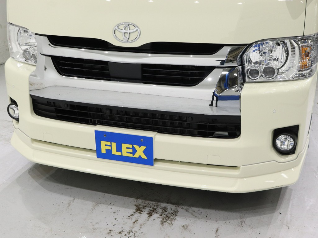 ＦＬＥＸオリジナルフロントリップスポイラーを装着！