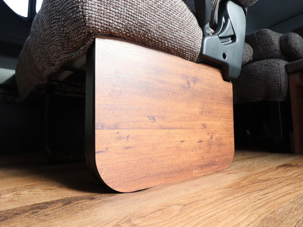 床張りに合わせたふっとパネルも装着済み！