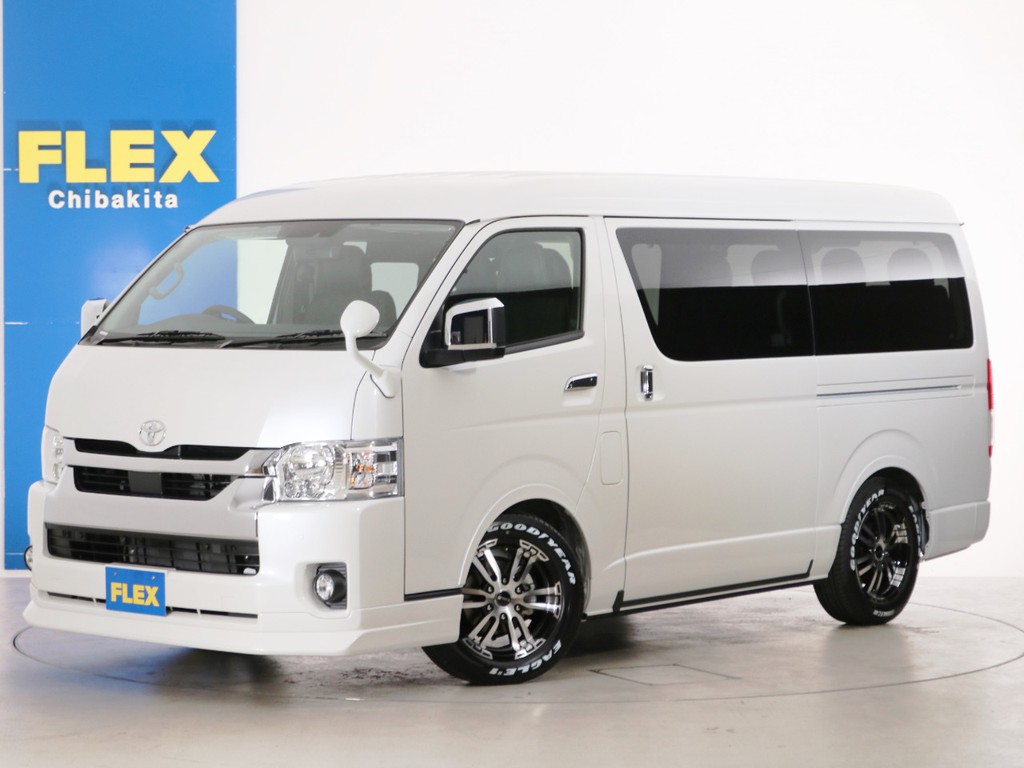 新車未登録　ハイエースワゴンＧＬ　ガソリン４ＷＤ　ＦＬＥＸオリジナル内装アレンジ【Ｖｅｒ１．５】！
