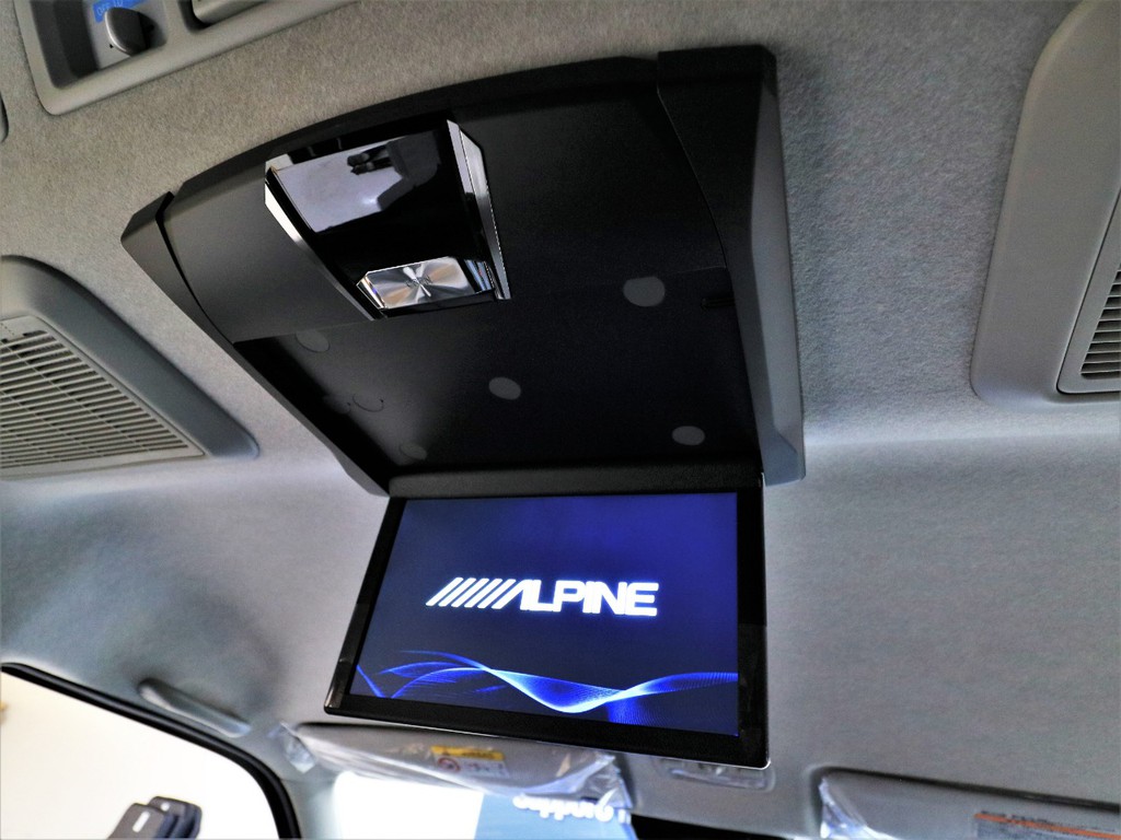 ＡＬＰＩＮＥ フリップダウンモニター！