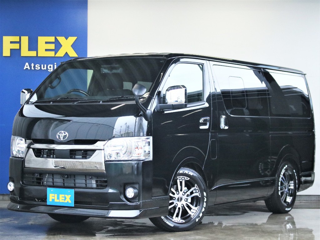 新車未登録　ハイエースバン　スーパーGL　ダークプライムⅡ　【内装架装Ver4/エレコ】