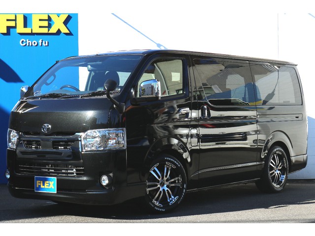 ハイエース調布店０４２４－４０－１１９１までお問い合わせください！新車ハイエースVダークプライムⅡ２０００ｃｃガソリン車！