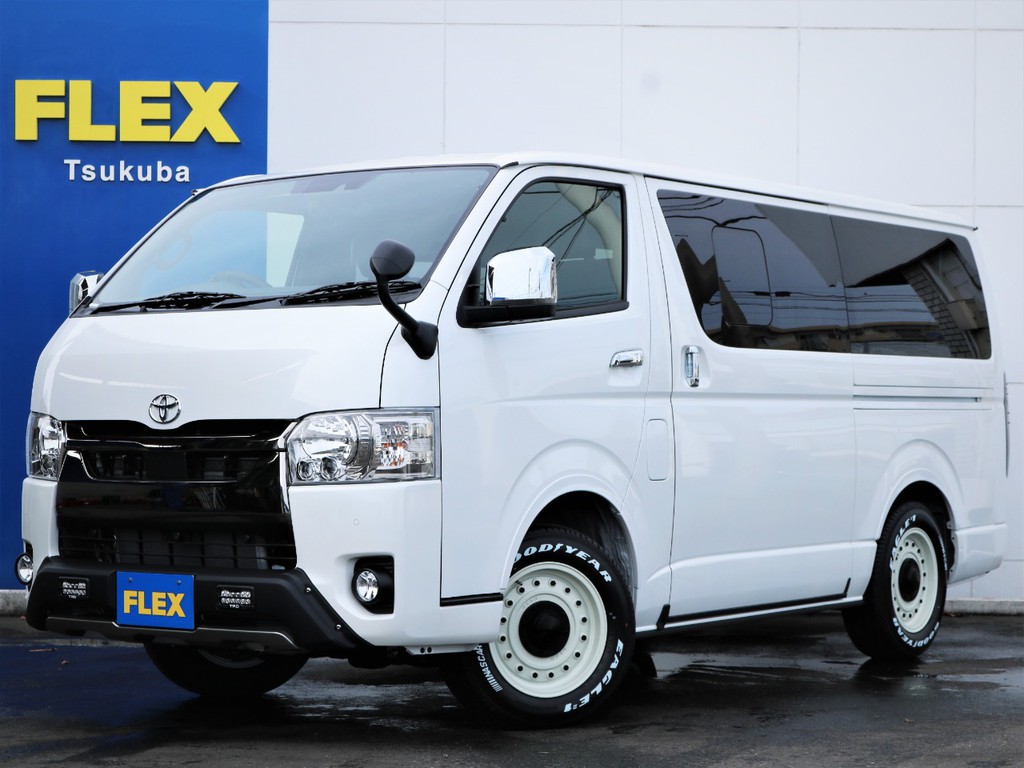 新車ハイエースＶスーパーＧＬ５人乗り４ＷＤディーゼル特別仕様車ダークプライム２！オリジナル内装ＶＥＲ４エレコ！