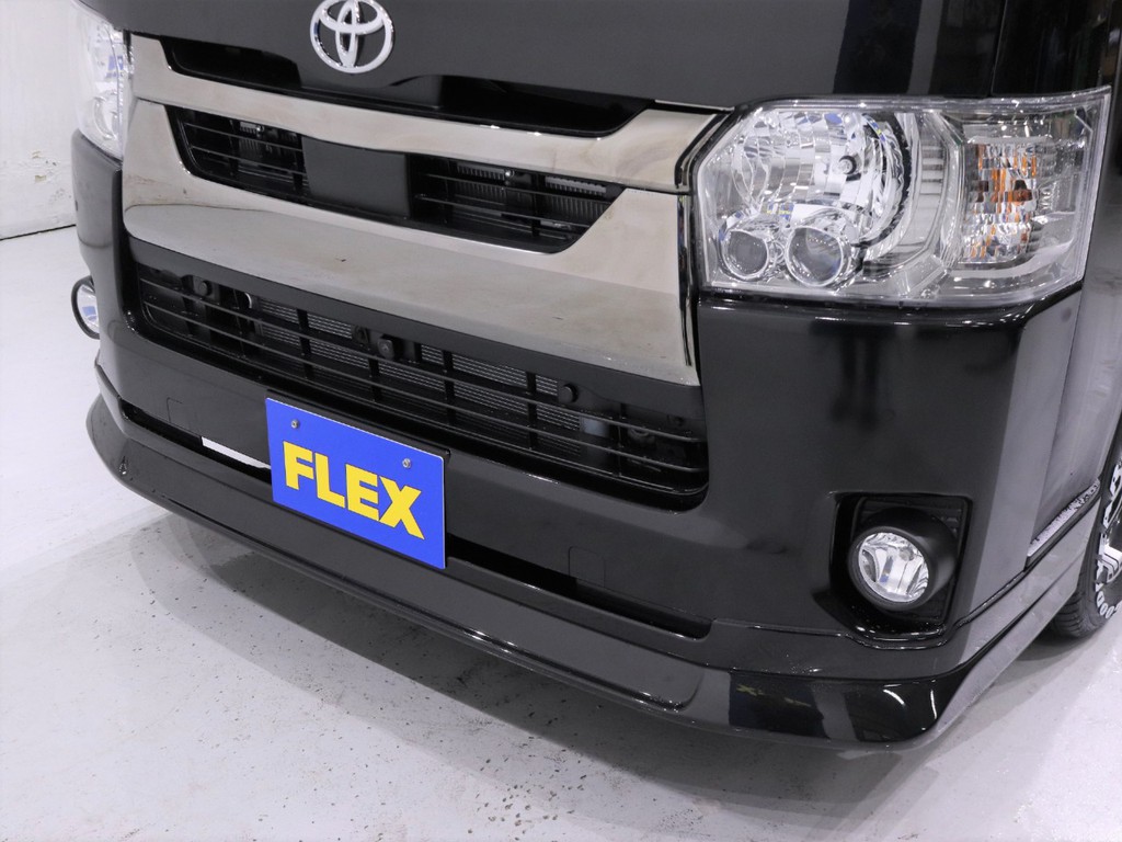 FLEXオリジナルフロントリップスポイラー付き！
