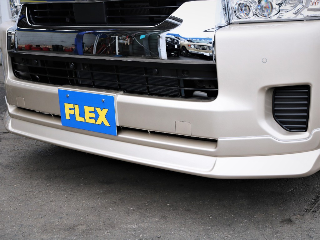 ＦＬＥＸオリジナルデルフィーノラインフロントスポイラー！