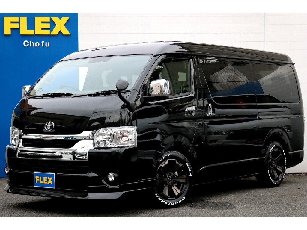 ハイエース調布店０４２４－４０－１１９１までお問い合わせください！新車ハイエースワゴンＧL１０人乗り！フローリング施工の１台！