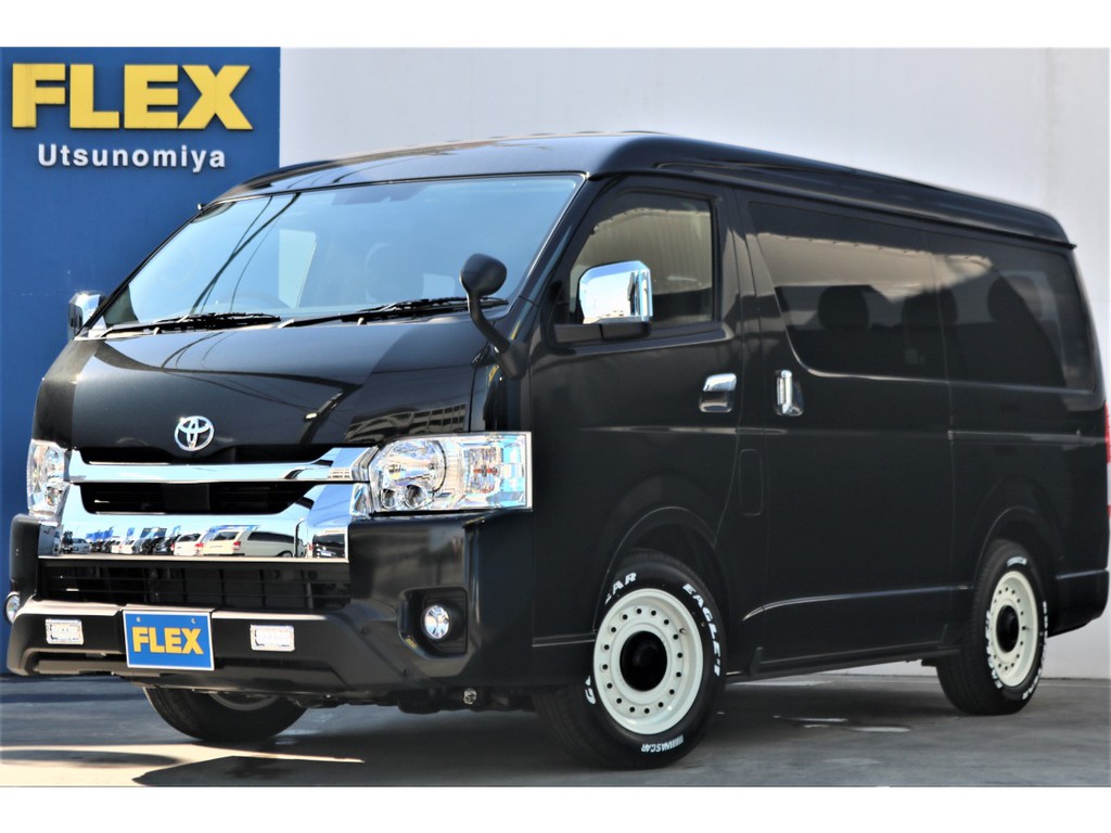 【新車】ハイエースワゴンＧLロング　ミドルルーフ４ＷＤオフロード×フローリングパッケージ！！