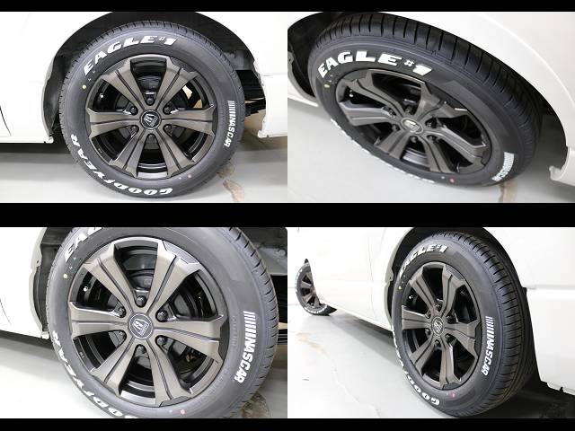 新車ハイエースワゴンＧＬ２ＷＤアレンジＡＳシート施工ツインナビパッケージ完成！！フレックスオリジナルパール多数装備済みのコンプリートカー入庫！！