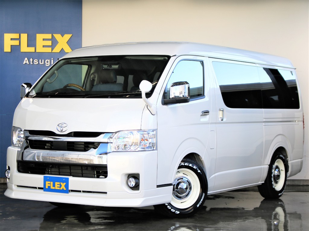 新車未登録　ハイエースワゴン　2.7L　ガソリン２WD　【デニムアレンジ×ゼロワゴンベット】