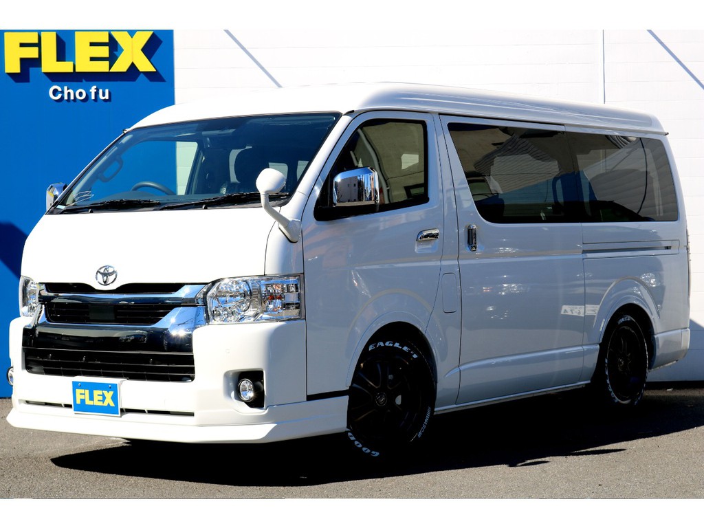 ハイエース調布店０４２４－４０－１１９１までお問い合わせください！新車ハイエースワゴンＧＬ２７００ｃｃガソリン車！１０人乗り！