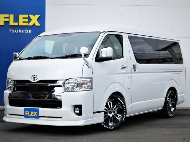 新車ハイエースＷ「ＧＬ」１０人乗り２ＷＤガソリン！ナビパッケージが完成！
