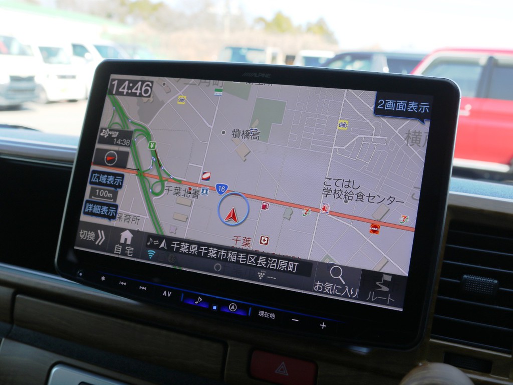 アルパイン　フローティング１１インチ　ＢＩＧ－Ｘナビ！ＤＶＤ再生可能・フルセグＴＶ対応♪