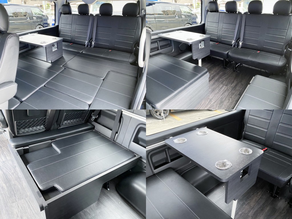 ベットマットやテーブルは取り外しできますよ☆