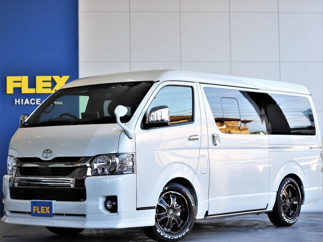 新車　S-GLワイド　４WD　【エレコサブバッテリーシステム】大人気の内装架装シリーズ　フローリングにベッドキット♪便利なサブバッテリー付き☆　即納可能車！！