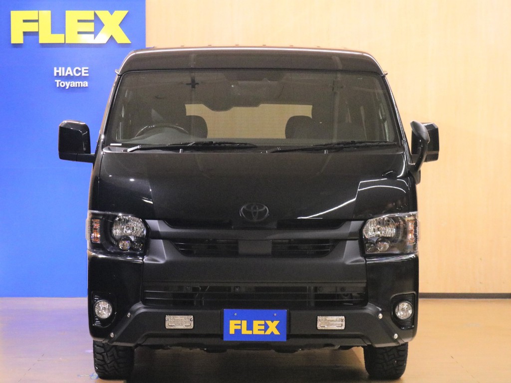 こちらの車両をお買い求めの際は是非、FLEXハイエース富山店へ！お待ちしております♪