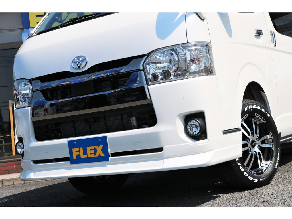 ＦＬＥＸフロントスポイラー装備！シンプルでカッコイイです☆