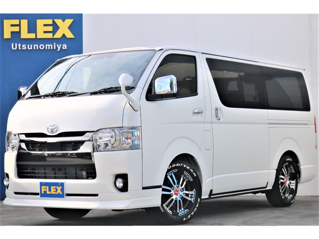 【新車】ハイエースバン2.8ロング　ダークプライムⅡ特別仕様車　ディーゼル4WD　ベッドパッケージ