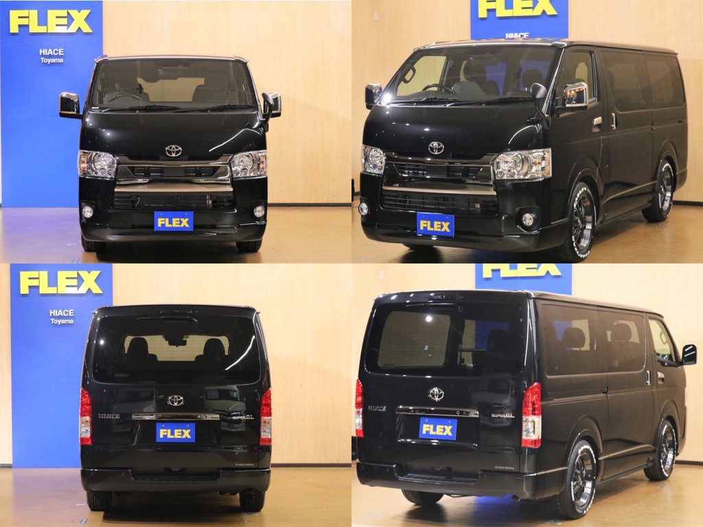 こちらの車両をお買い求めの際は是非、FLEXハイエース富山店へ！お待ちしております♪