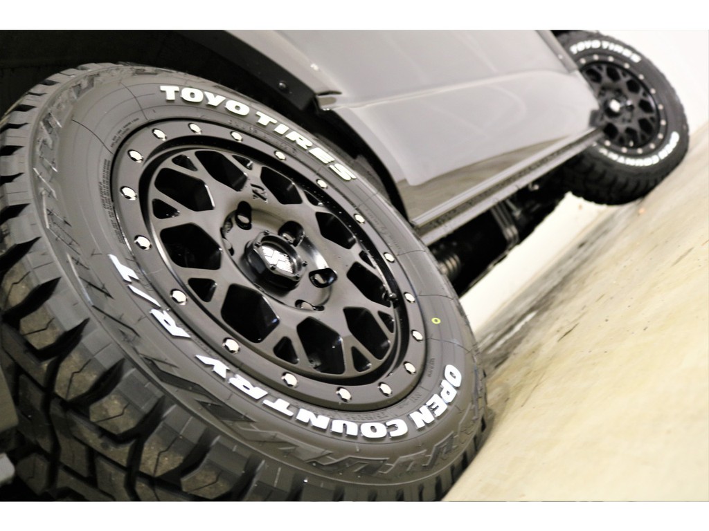 XJ04アルミホイル×トーヨーオープンカントリRTタイヤの鉄板スタイル！！