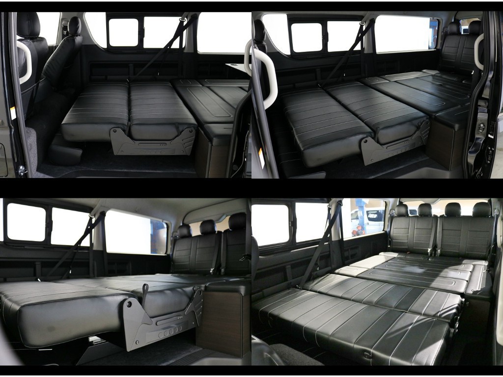 セカンドシートは後ろ向きやフルフラットになる優れものです♪