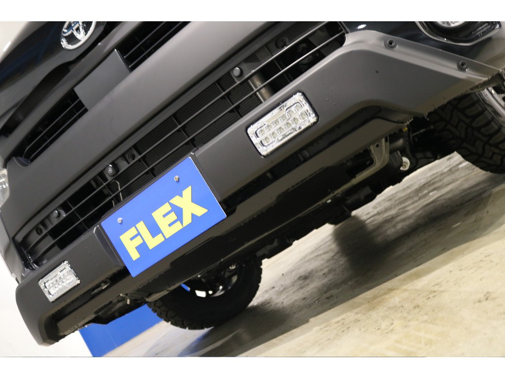 LEDデイライト付フロントバンパーガード！