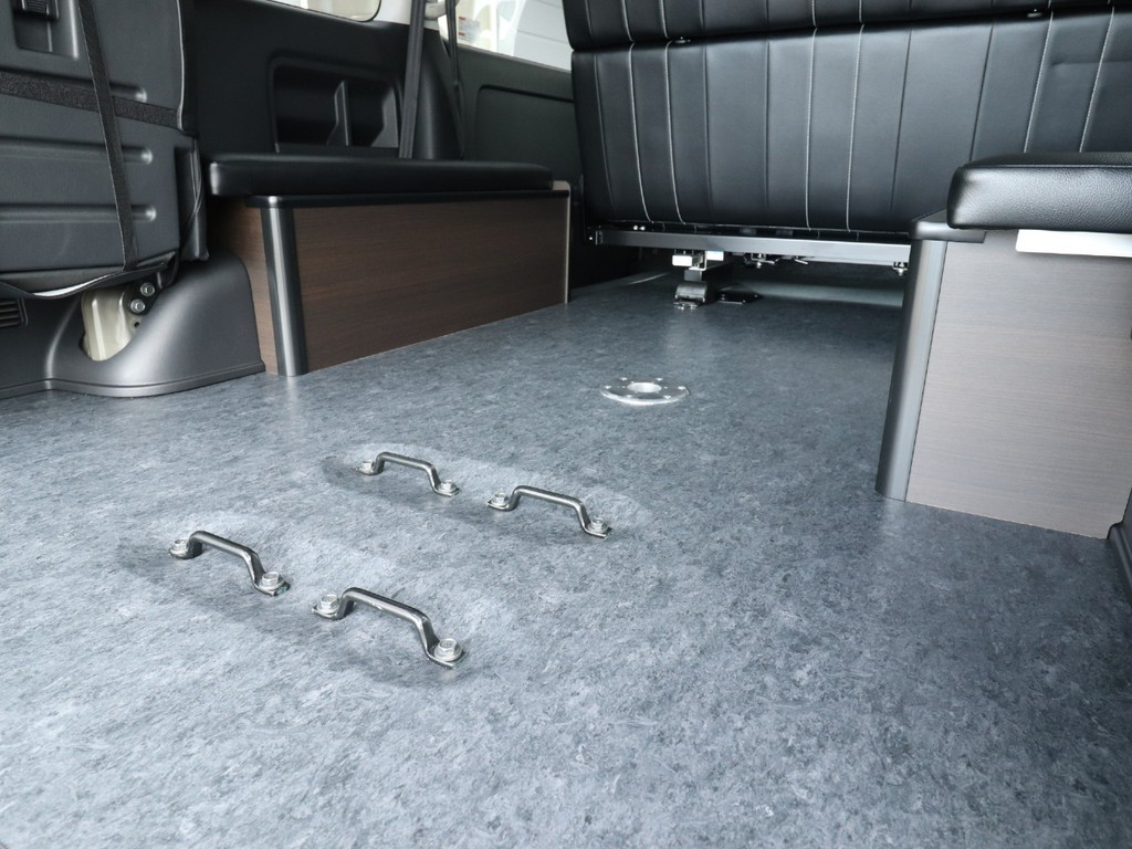 フローリング施工を施し、お手入れも楽です！