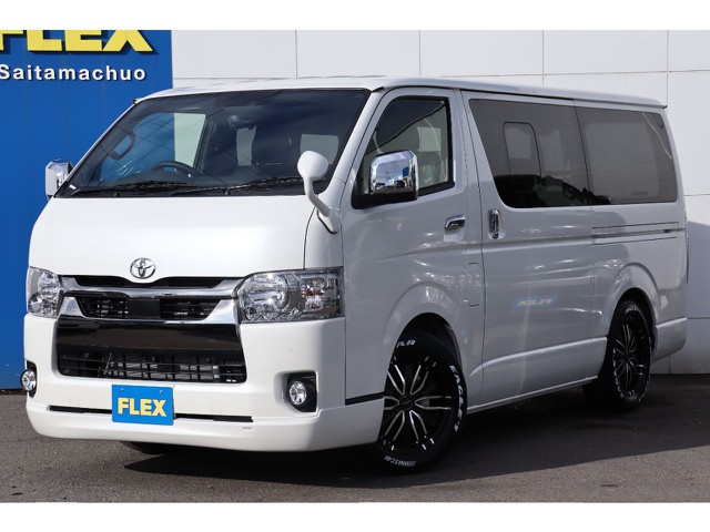 新車ハイエースVダークプライムⅡ　2000ガソリン　床張りパッケージ