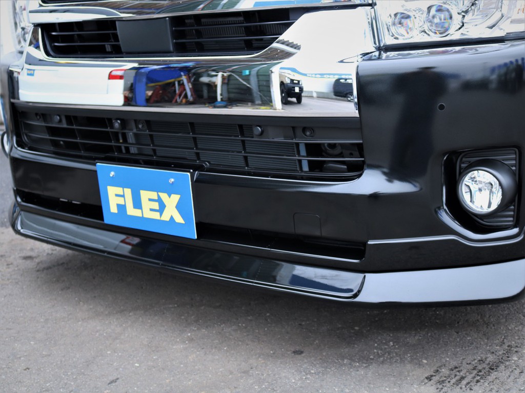 ＦＬＥＸオリジナルデルフィーノラインフロントスポイラー！