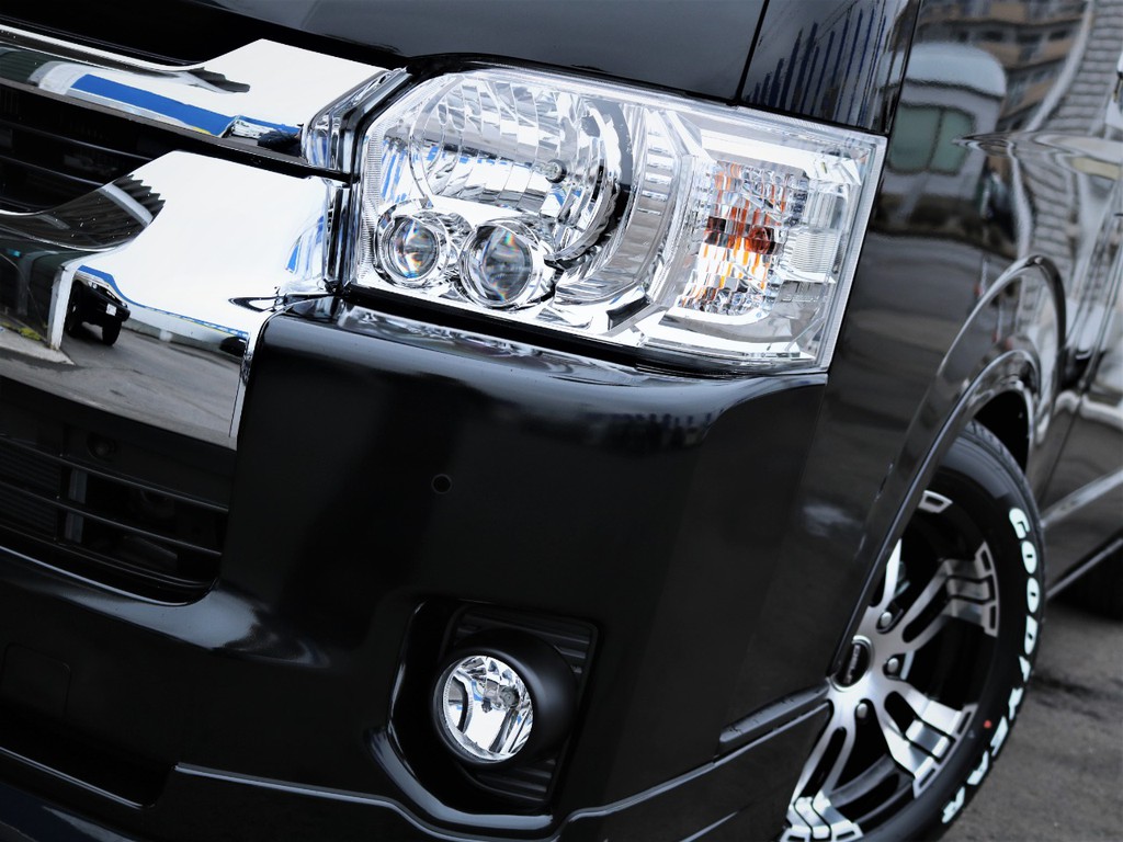 夜間走行に便利なＬＥＤヘッドライト！