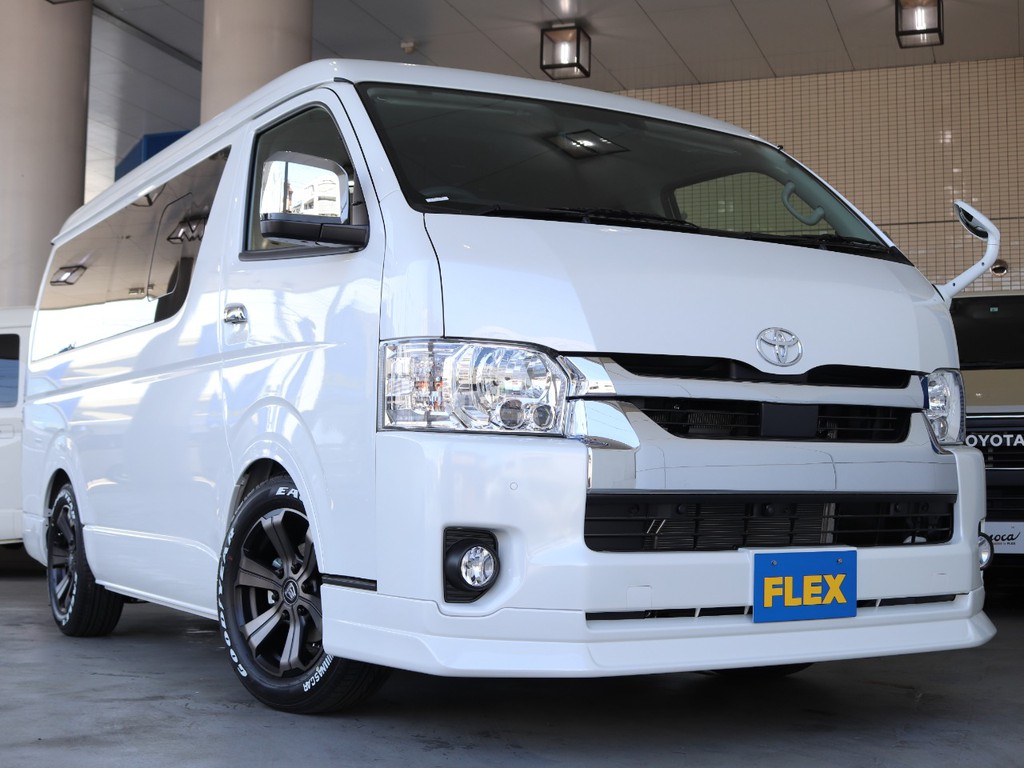 FLEXオリジナル　DelfinoLineフロントスポイラー！　スポイラーだけでイメージが変わります☆
