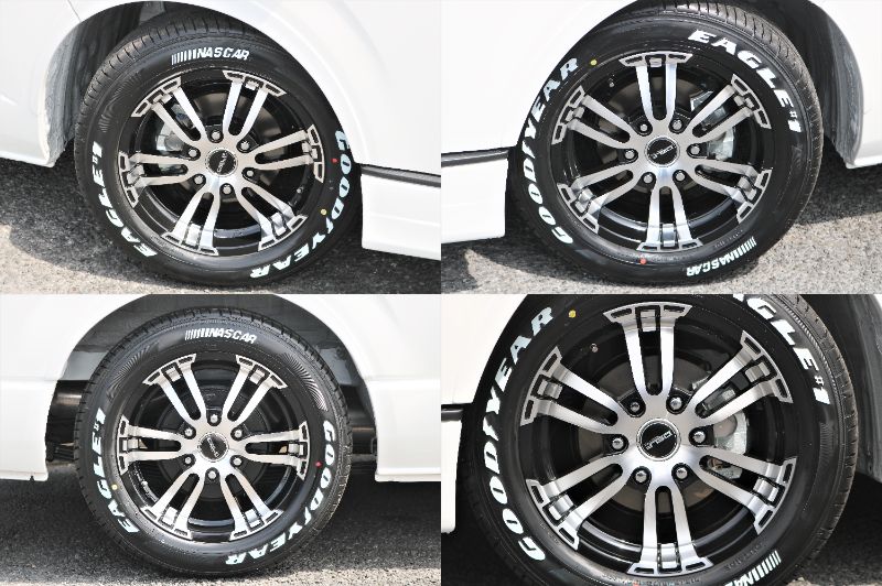 Ｄｅｌｆ０２/１７インチアルミ＆グッドイヤー製ナスカータイヤ！