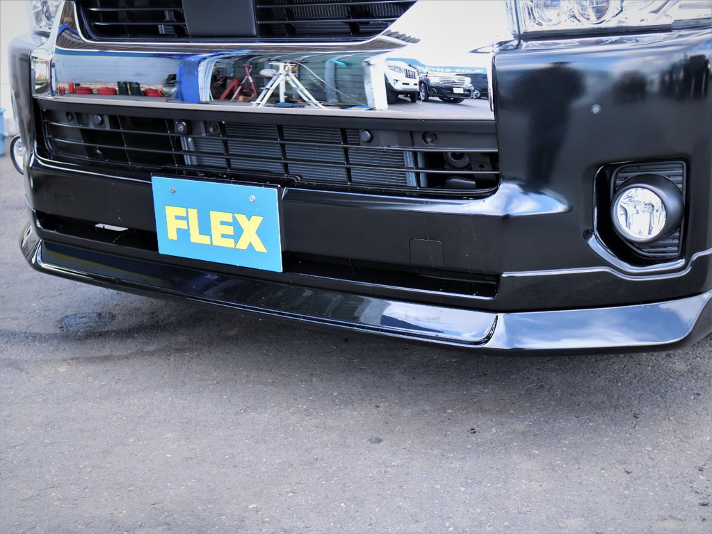 ＦＬＥＸオリジナルデルフィーノラインフロントスポイラー！