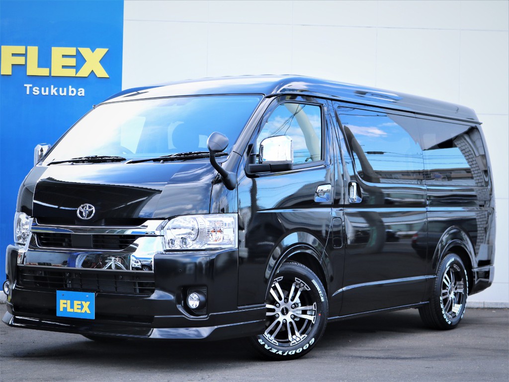 新車ハイエースＷ「ＧＬ」１０人乗り２ＷＤガソリン！内装アレンジＶＥＲ１が完成！