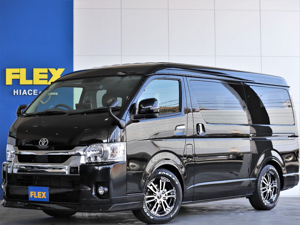 新車ハイエースワゴン　GL　2WD　ガソリン　ブラックマイカ　人気の内装アレンジVer1　入庫致しました☆