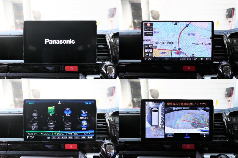 パナソニック製１０インチナビ搭載！ビルトインＥＴＣも完備しております☆