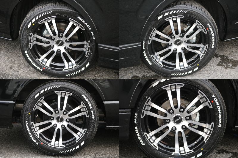 ヨコハマタイヤＰＡＲＡＤＡ投入！アルミはＤｅｌｆ０２/１８インチホイールです☆