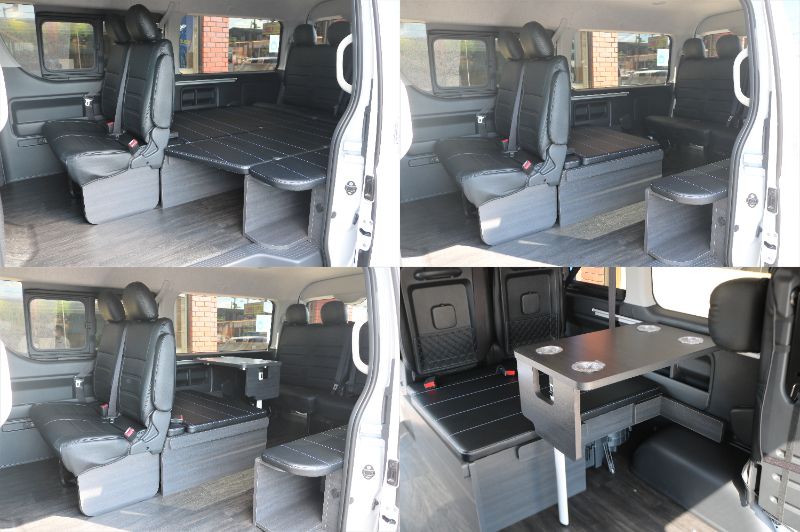 お客様の用途に合わせたシート展開が可能です♪