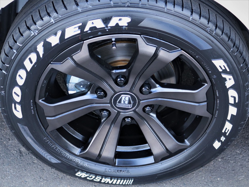 バルベロ１７インチアルミホイール、ナスカータイヤ！