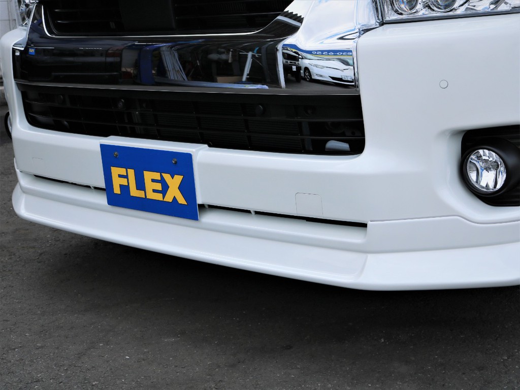 ＦＬＥＸオリジナルデルフィーノラインフロントスポイラー！