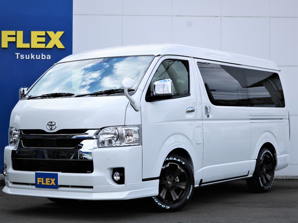 新車ハイエースＷ「ＧＬ」１０人乗り４ＷＤガソリン！ナビパッケージが完成しました！