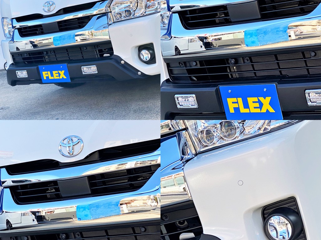 ＴＲＤルック フロントバンパースポイラーをセット！！フロントカメラやレーダーブレーキ完備！！