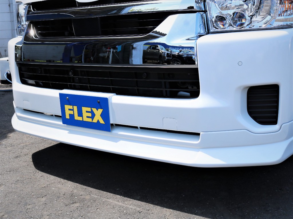 ＦＬＥＸオリジナルデルフィーノラインフロントスポイラー！