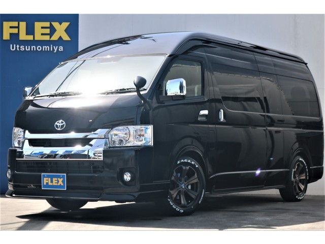 【新車】ハイエース　グランドキャビン　ファインテックツアラー4WD特設ブラック！！