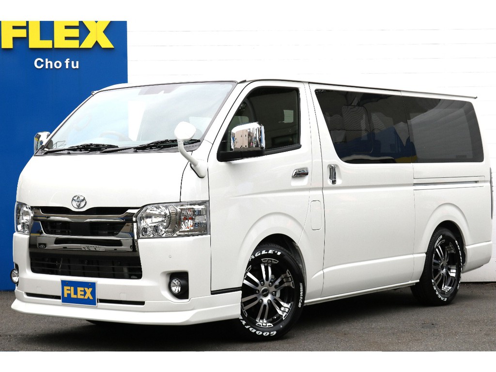 ハイエース調布店０４２４－４０－１１９１までお問い合わせください！新車ハイエースVダークプライムⅡ２８００ｃｃディーゼルターボ２ＷＤ