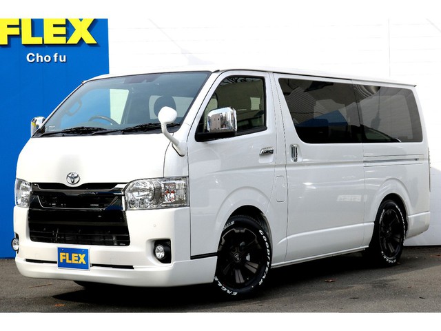 ハイエース調布店０４２４－４０－１１９１までお問い合わせください！新車ハイエースVダークプライムⅡ２８００ｃｃディーゼルターボ２ＷＤ！