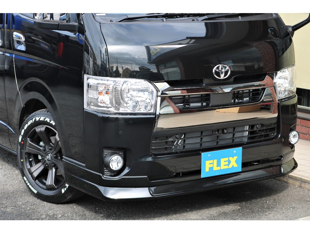 ＦＬＥＸフロントスポイラー装備！