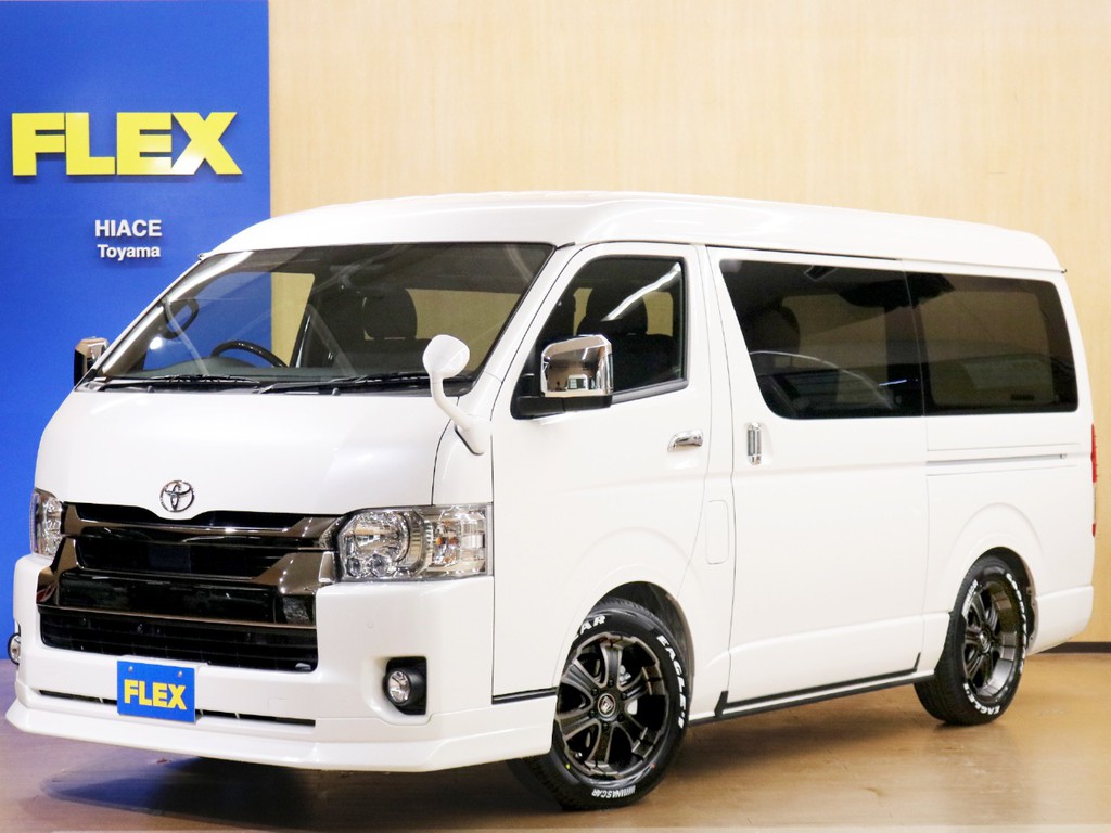 トヨタ ハイエースバン 2 7 スーパーgl ダークプライムii ワイド ミドルルーフ ロングボディ 4wd 価格 419 8万円 富山県 物件番号 中古車の情報 価格 Mota