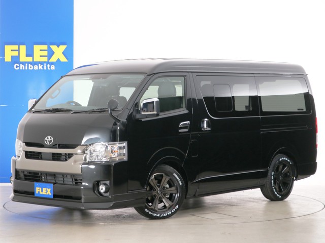 新車未登録　ハイエースバン　Ｓ－ＧＬ　ワイド　ＤＰⅡ　ガソリン４ＷＤ　ＦＬＥＸオリジナル内装アレンジ【Ｖｅｒ４】！