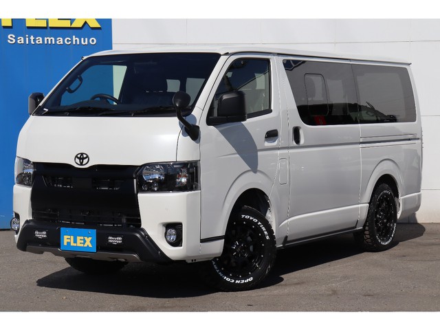 新車/ハイエースＶダークプライムⅡ2800クリーンディーゼルＶｅｒ４　1500Ｗインバーターサブバッテリー搭載